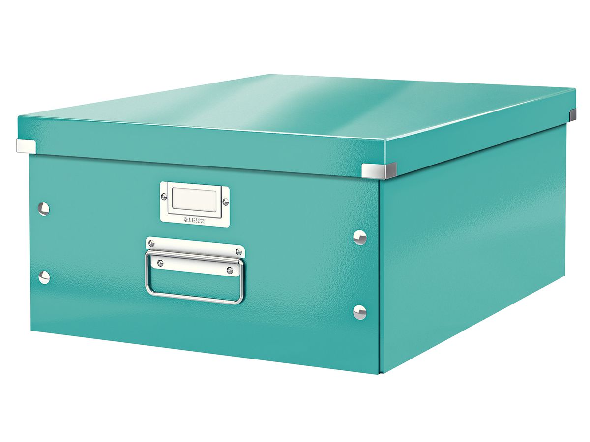 LEITZ Ablagebox Click & Store WOW, DIN A3, eisblau (EAN: 4002432103843)