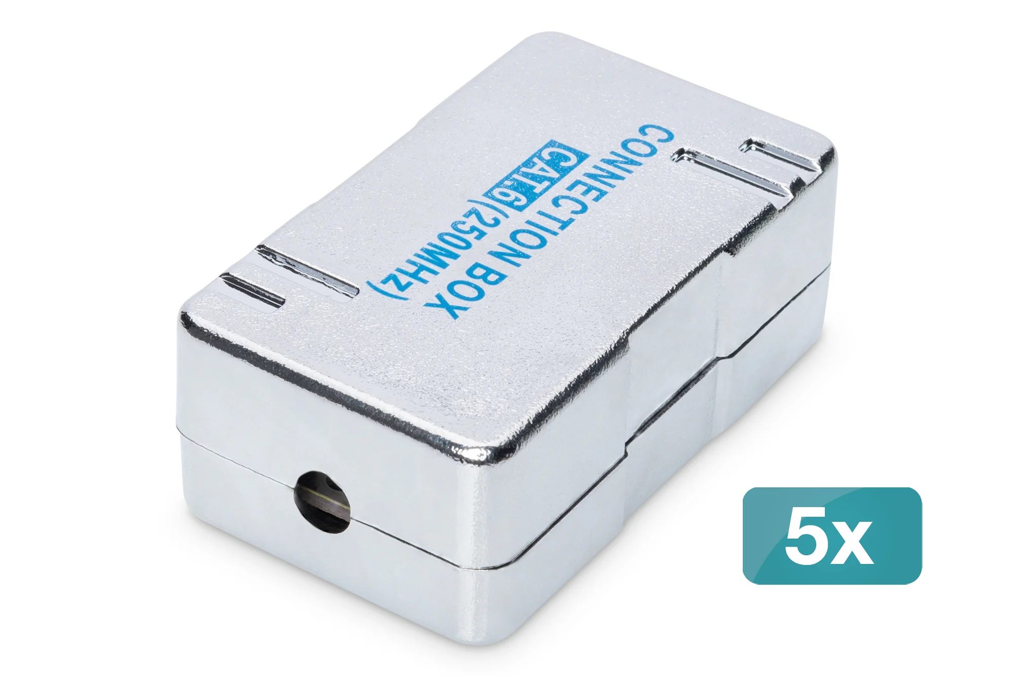 DIGITUS Verbindungsmodul Kat.6 für Twisted Pair Kabel, 5er (EAN: 4016032494829)