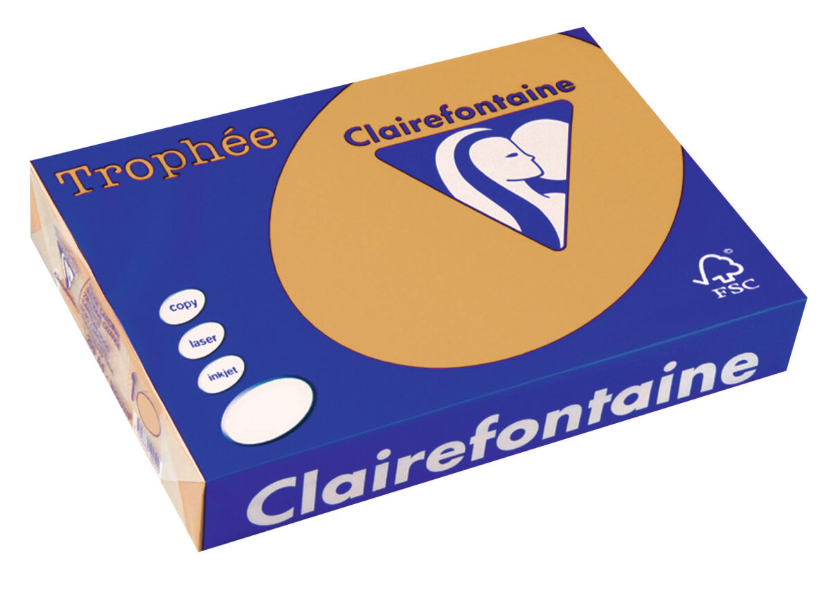 Clairefontaine Multifunktionspapier Trophée, A4, camel (EAN: 3329680110203)