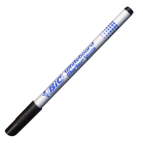 BIC Whiteboard-Marker Velleda 1721, Rundspitze, schwarz (EAN: 3086123154506)