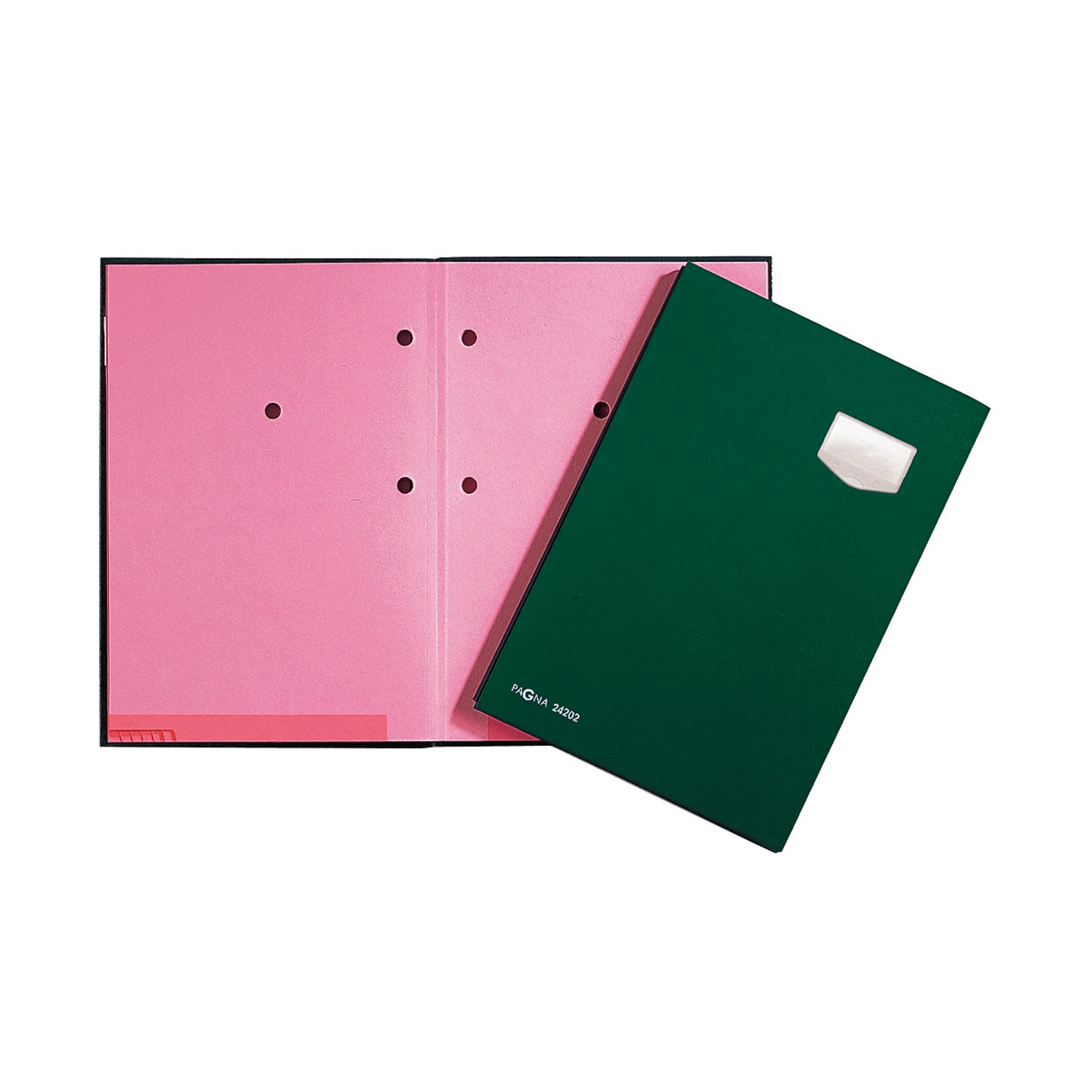 PAGNA Unterschriftenmappe "DE LUXE", DIN A4, 10 Fächer, grün (EAN: 4013951001299)