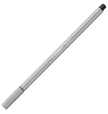STABILO Fasermaler Pen 68, mittelgrau (EAN: 4006381333535)