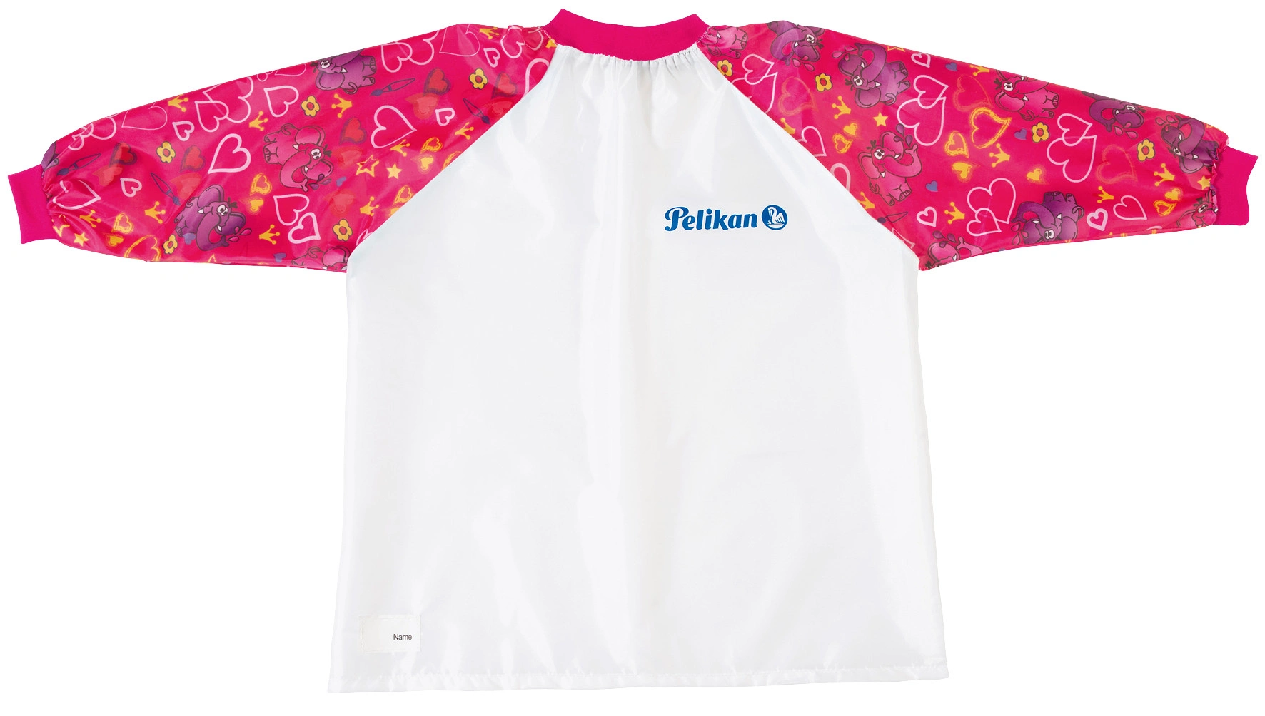 Pelikan Malschürze Girl, grau/beere, mit Klettverschluss (EAN: 4012700105356)