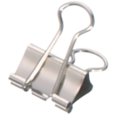 MAUL mauly 214 Foldback-Klammer, nickel, (B)19 mm (EAN: 4002390009065)