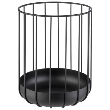 APS Brot- und Obstkorb URBAN, rund, 225 mm, schwarz (EAN: 4004133302112)