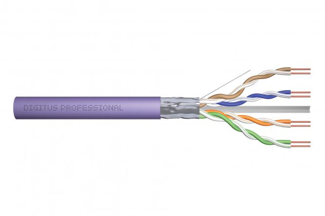 DIGITUS Installationskabel Kat.6, F/UTP, LSOH, 100 m (EAN: 4016032344056)