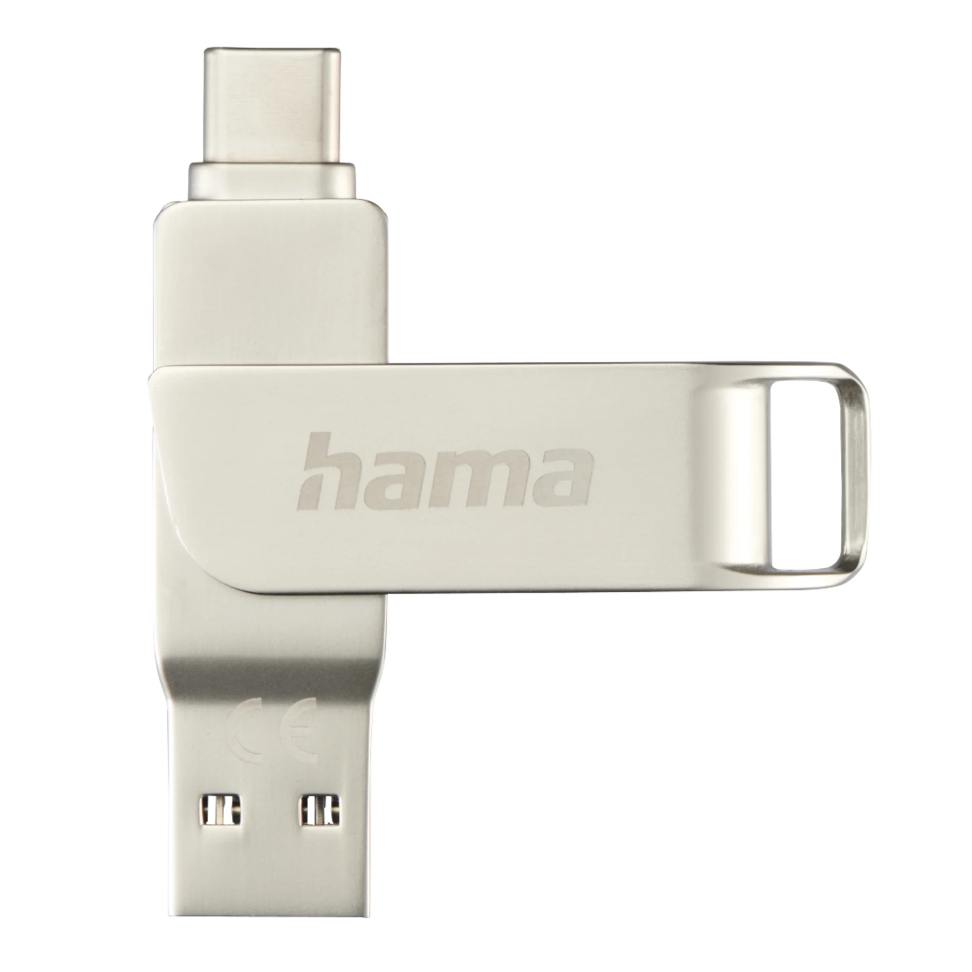 hama USB 3.0 / 3.1 Speicherstick "C-Rotate Pro", 64 GB (EAN: 4047443474070)