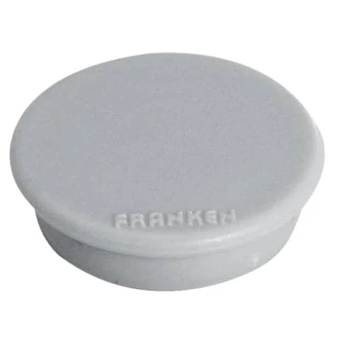 FRANKEN Haftmagnet, Haftkraft: 1,5 kg, Durchm. 38 mm, grau (EAN: 4016946052467)