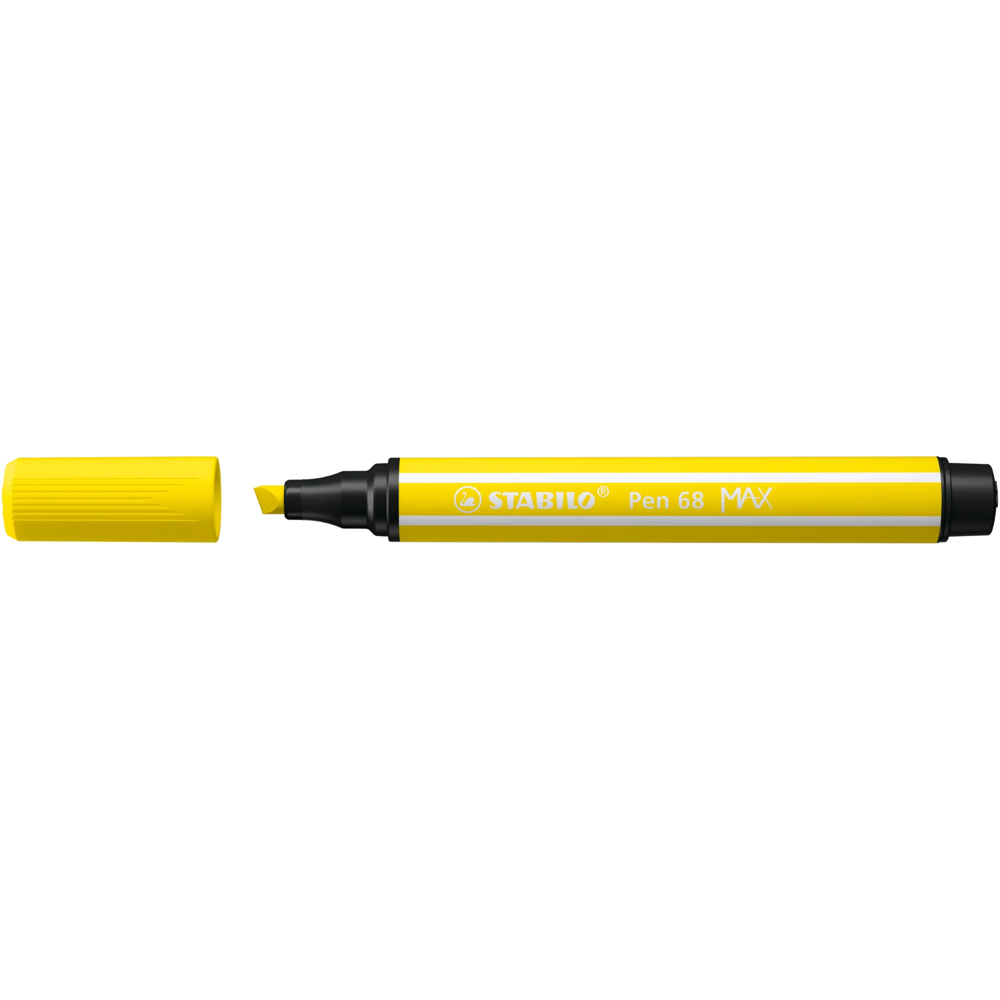 STABILO Fasermaler Pen 68 MAX, zitronengelb (EAN: 4006381569538)