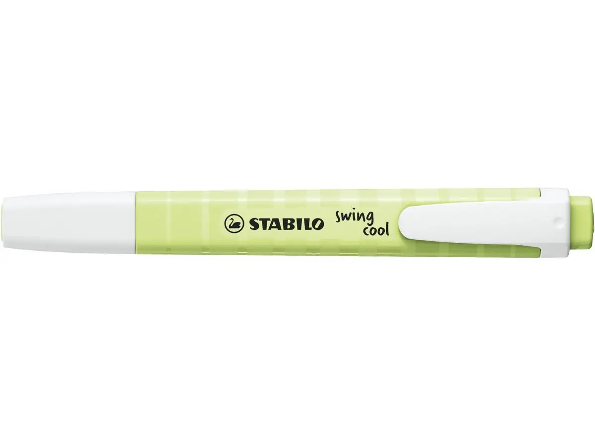 STABILO Textmarker swing cool Pastel Edition, limette (EAN: 4006381559317)