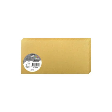Pollen by Clairefontaine Doppelkarte DL, gold (EAN: 3329680225907)
