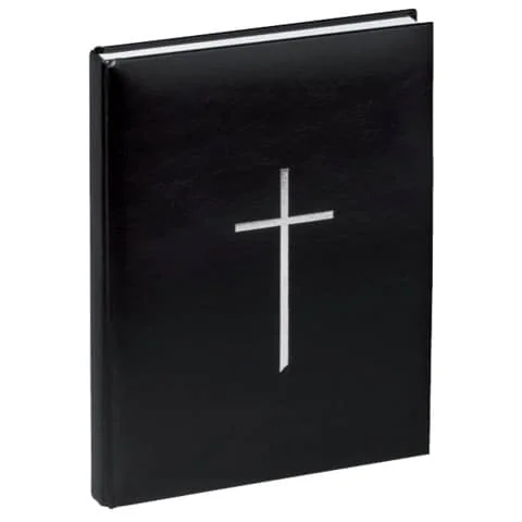 PAGNA Kondolenzbuch, 144 Seiten, schwarz (EAN: 4009212024794)