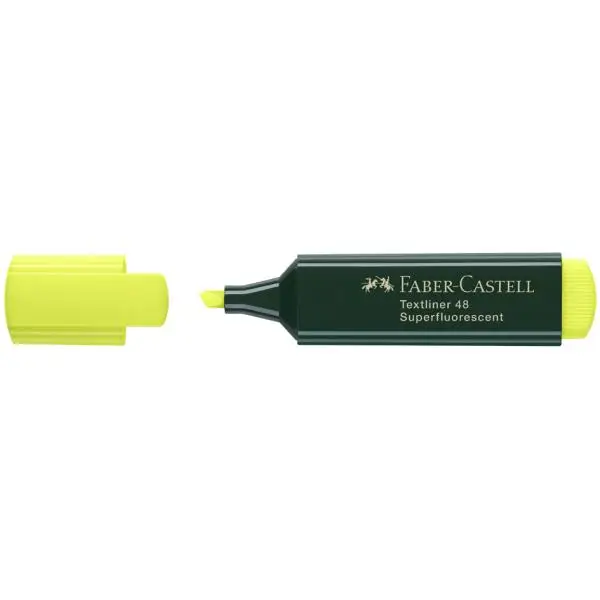FABER-CASTELL Textmarker TEXTLINER 48 REFILL, gelb (EAN: 4005401548072)
