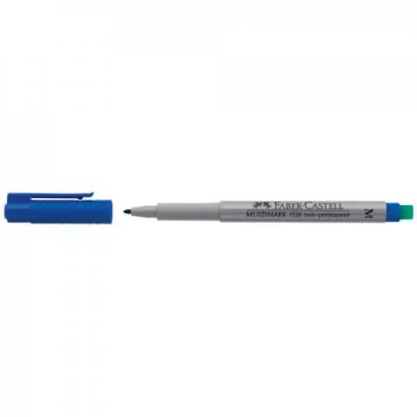 FABER-CASTELL NonPermanent-Marker MULTIMARK M, blau (EAN: 4005401526513)