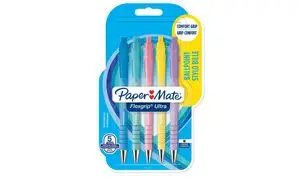 Paper:Mate Druckkugelschreiber FlexGrip Ultra Pastell, 5er (EAN: 3026981529344)