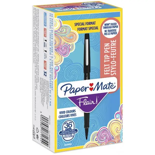 Paper:Mate Faserschreiber Flair Original, schwarz (EAN: 3026980771744)