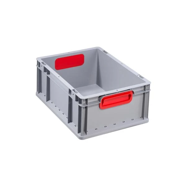 allit Transportbehälter ProfiPlus EuroBox 422, grau/rot (EAN: 4005187567106)