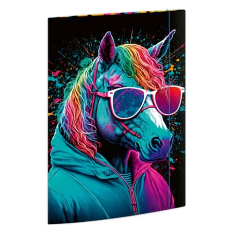 RNK Verlag Zeichnungsmappe "Neon", Karton, DIN A4 (EAN: 4002871463379)