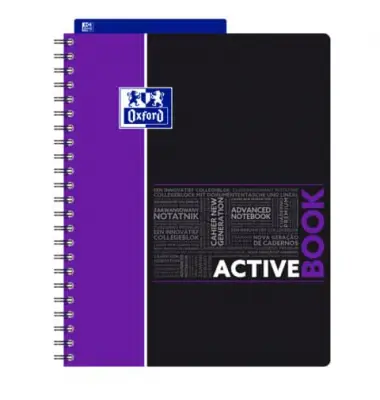 Oxford Studium Collegeblock "ACTIVEBOOK", A4+, kariert (EAN: 3020120056654)