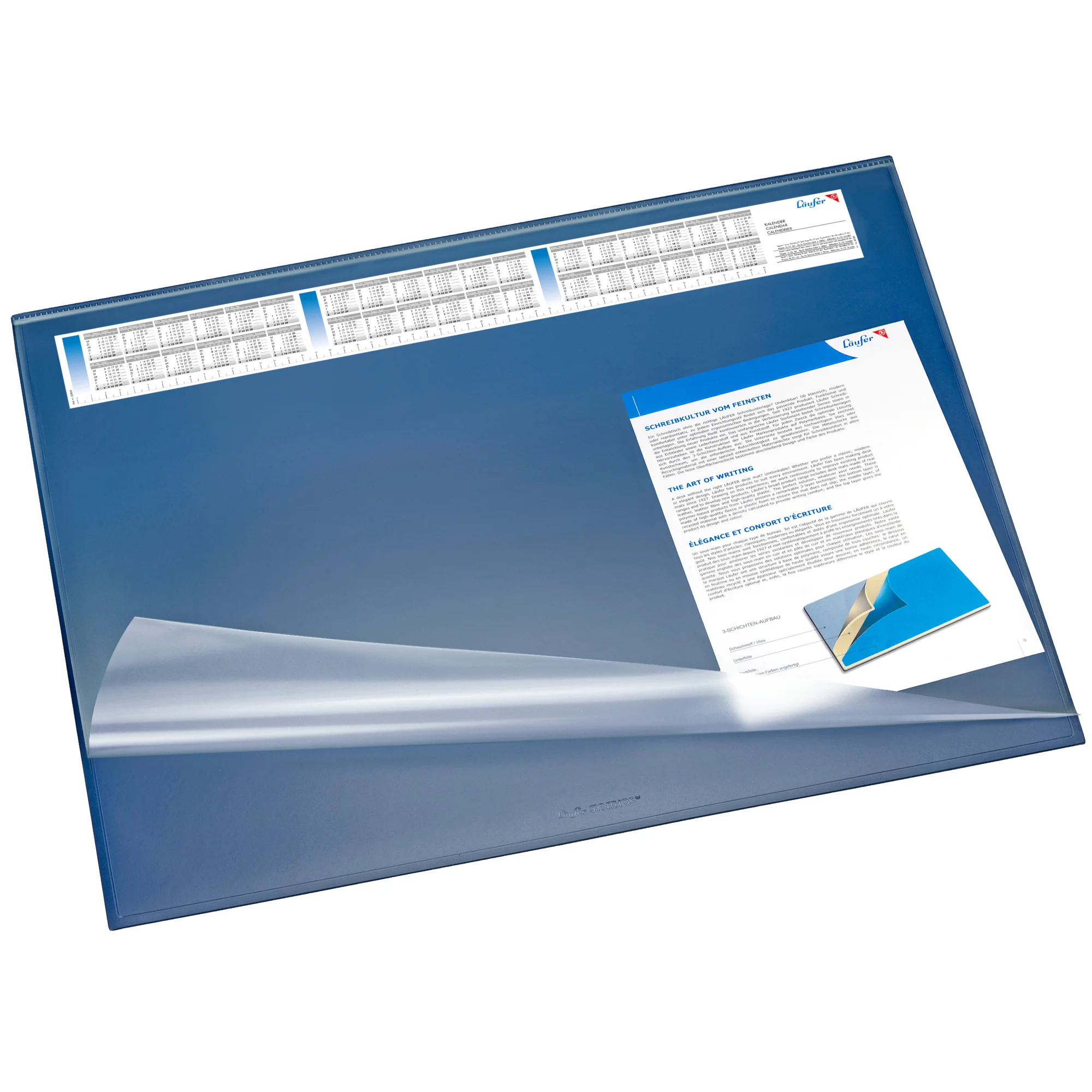 Läufer Schreibunterlage SYNTHOS VSP, 520 x 650 mm, blau (EAN: 4006677692896)