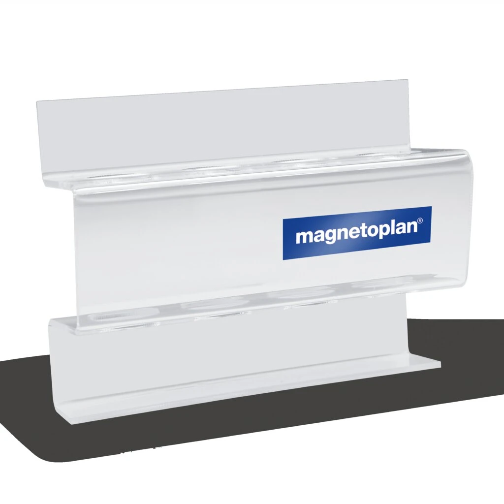 magnetoplan Acryl Markerhalter, für 4 Boardmarker (EAN: 4013695021041)