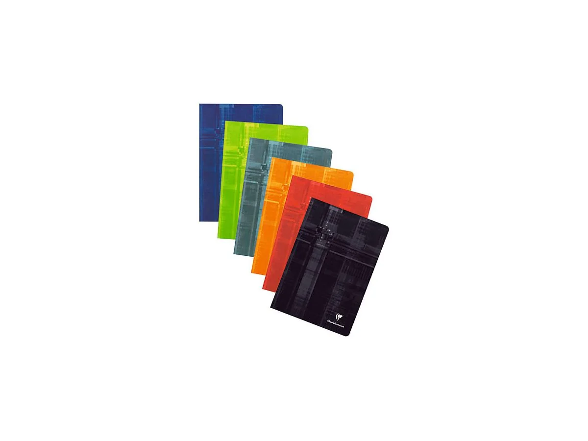 Clairefontaine Heft mit Fadenheftung, A4, einfarbig, 80 Seiten, coloris assortis (EAN: 3329680312003)