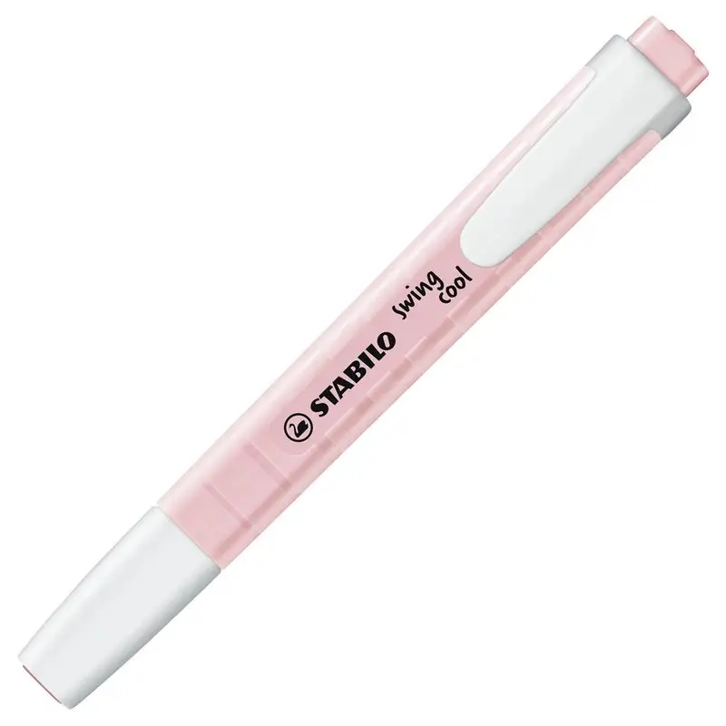 STABILO Textmarker swing cool Pastel Edition, pastellrot (EAN: 4006381518550)