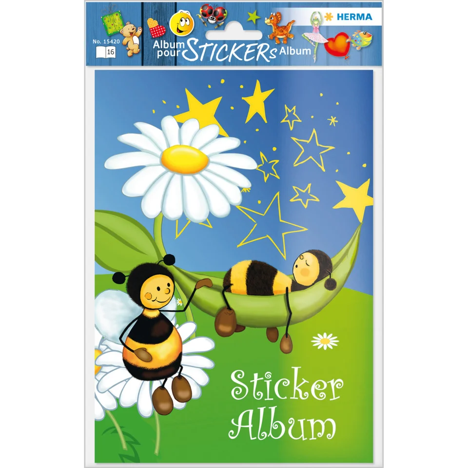 HERMA Stickeralbum "Bienenwiese", DIN A5 (EAN: 4008705154208)