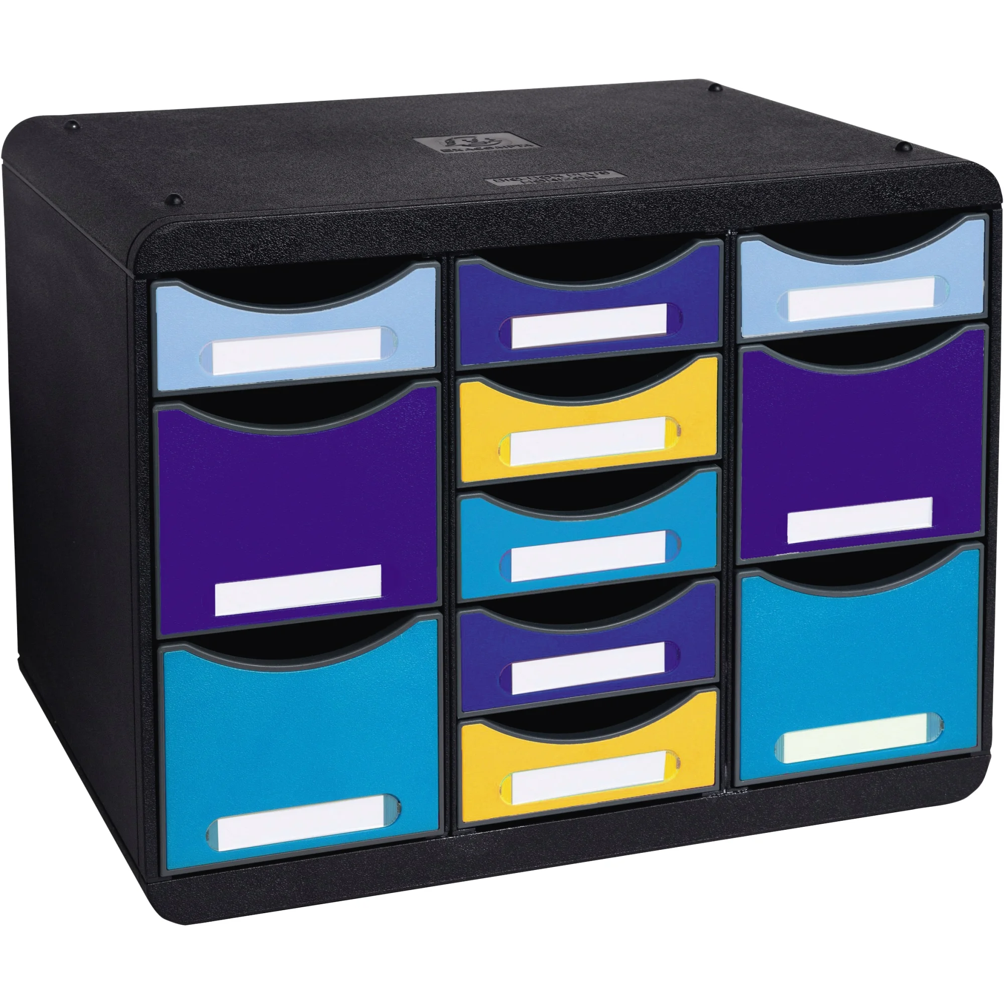 EXACOMPTA Schubladenbox STORE-BOX MULTI Bee Blue, 11 Schübe (EAN: 9002498313724)