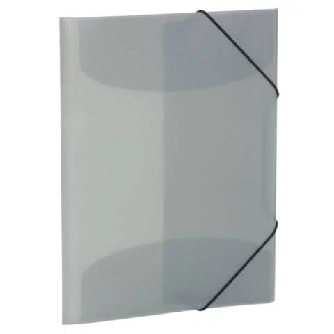 HERMA Eckspannermappe, PP, DIN A4, grau-transluzent (EAN: 4008705195829)
