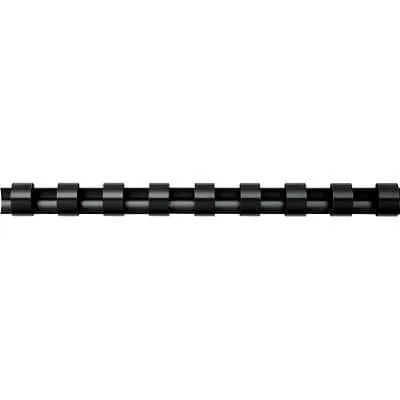 Fellowes Plastikbinderücken, DIN A4, 21 Ringe, 8 mm, schwarz (EAN: 0077511534577)