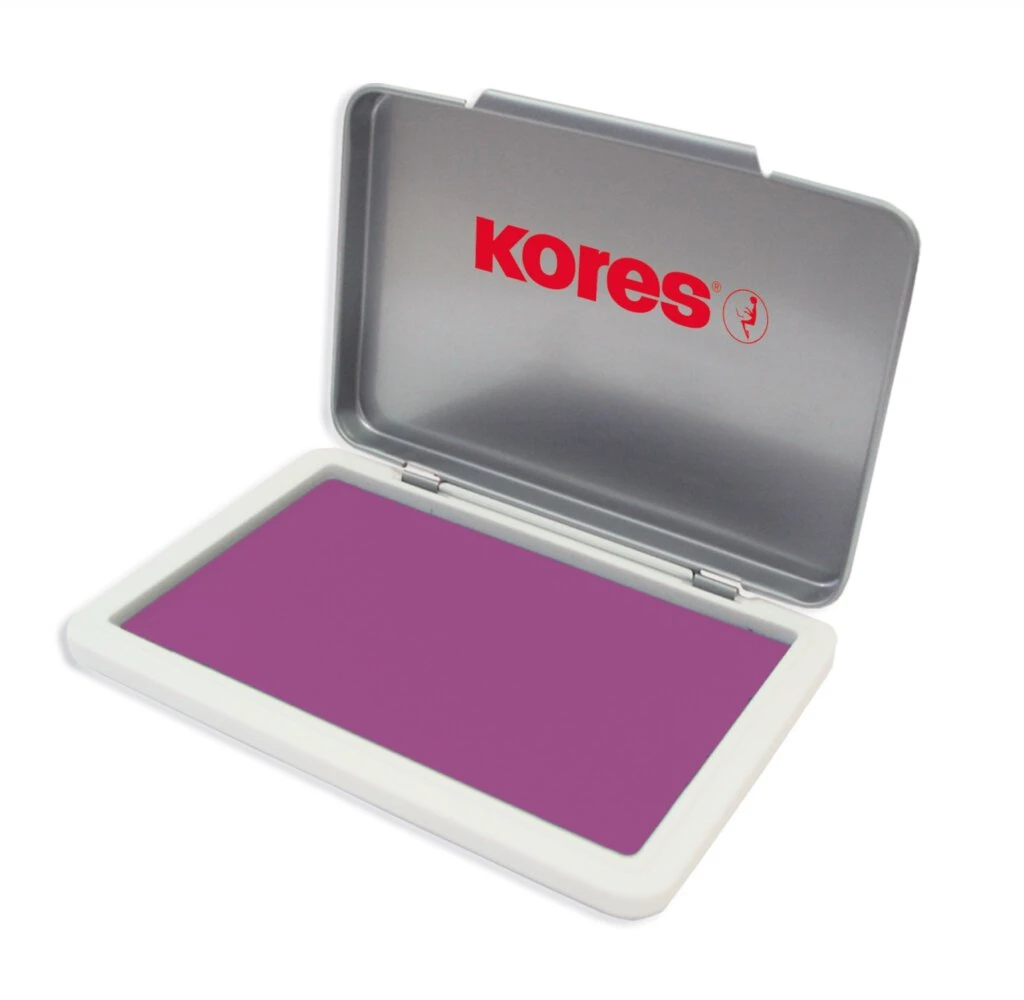 Kores Stempelkissen METALLICA, (B)110 x (T)70 mm, violett (EAN: 9023800715555)