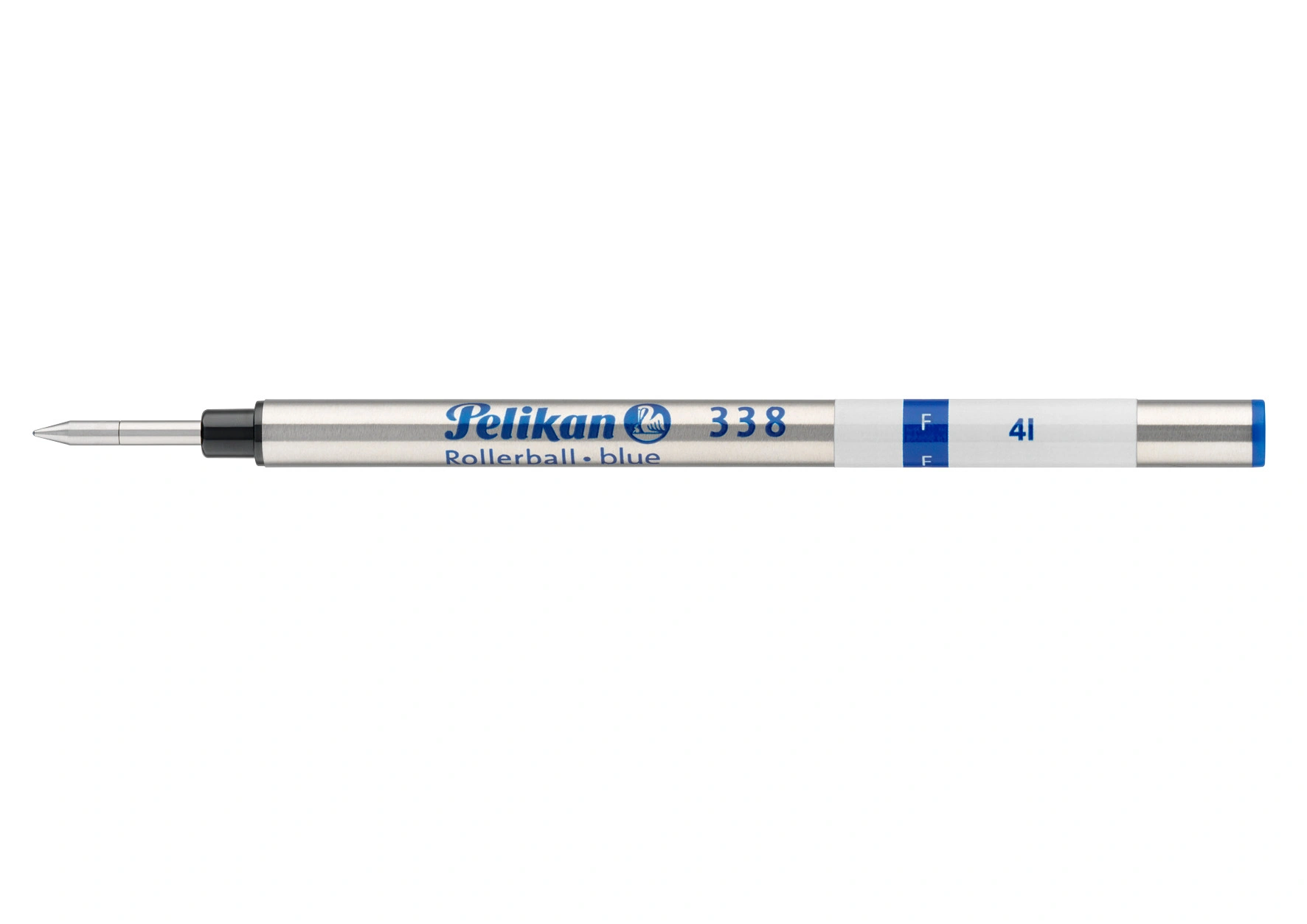 Pelikan Tintenroller-Minen 338, Stärke: F, blau (EAN: 4012700908469)