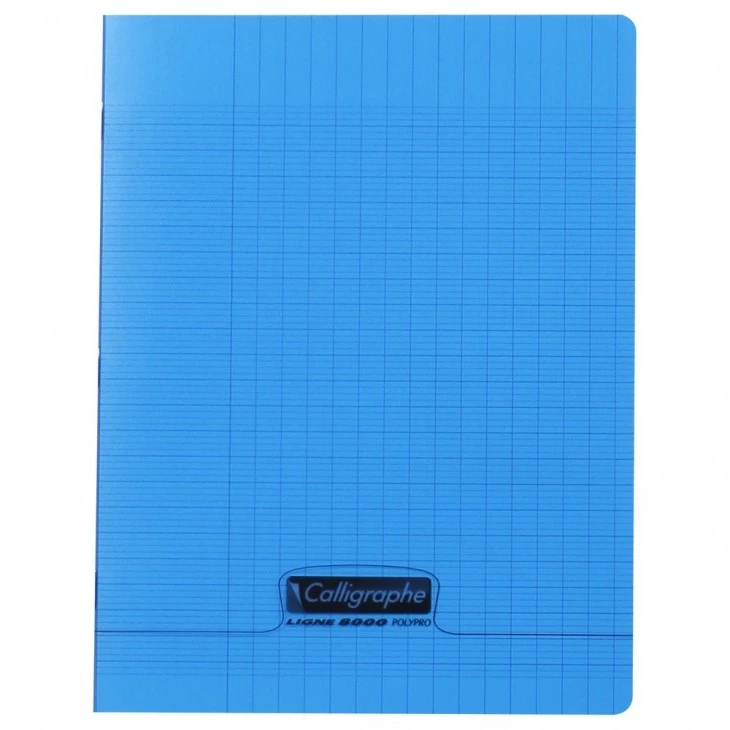 Calligraphe Notizbuch 8000 POLYPRO, 170 x 220 mm, sortiert, bleu, rouge, jaune et vert (EAN: 3210330180403)