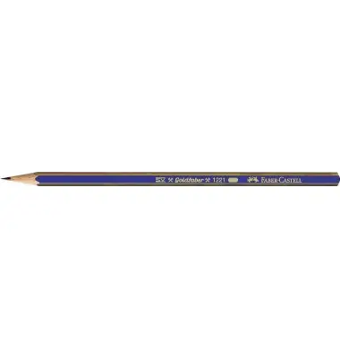 FABER-CASTELL Bleistift GOLDFABER, sechseckig, Härtegrad: H (EAN: 4005401125112)