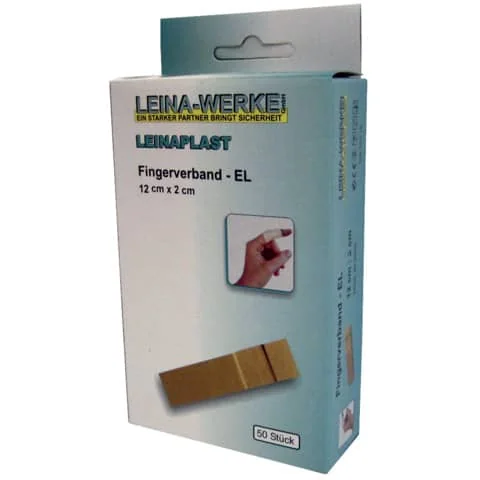 LEINAPLAST Fingerverband 120 x 20 mm, elastisch, hautfarbe (EAN: 4011166720004)
