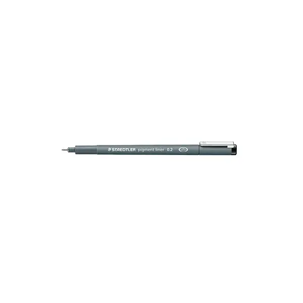 STAEDTLER Pigmentliner, schwarz, Strichstärke: 0,2 mm (EAN: 4007817327081)