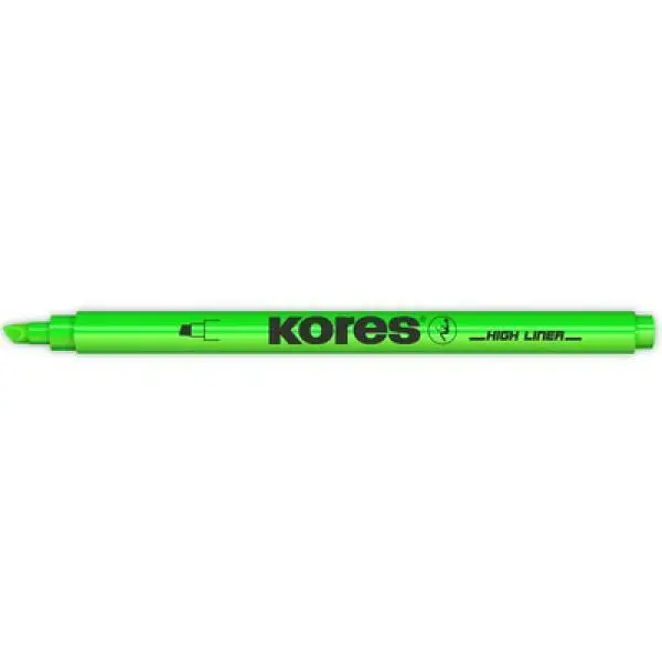 Kores Textmarker-Pen, Keilspitze: 0,5 - 3,5 mm, grün (EAN: 9023800362056)