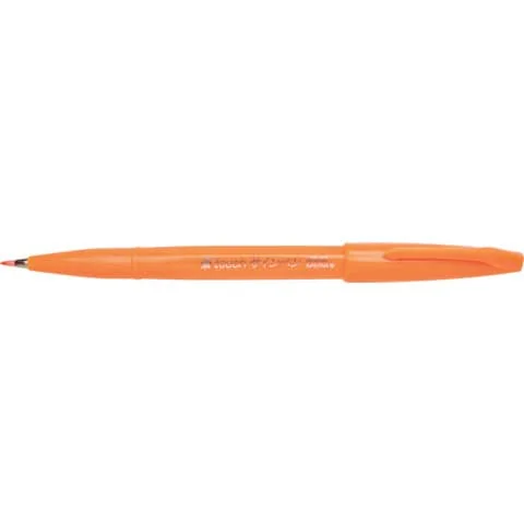 PentelArts Faserschreiber Brush Sign Pen, orange (EAN: 4902506287106)