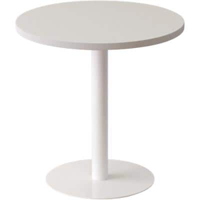 PAPERFLOW Beistelltisch easyDesk, Durchmesser: 600 mm, weiß (EAN: 3660141221930)