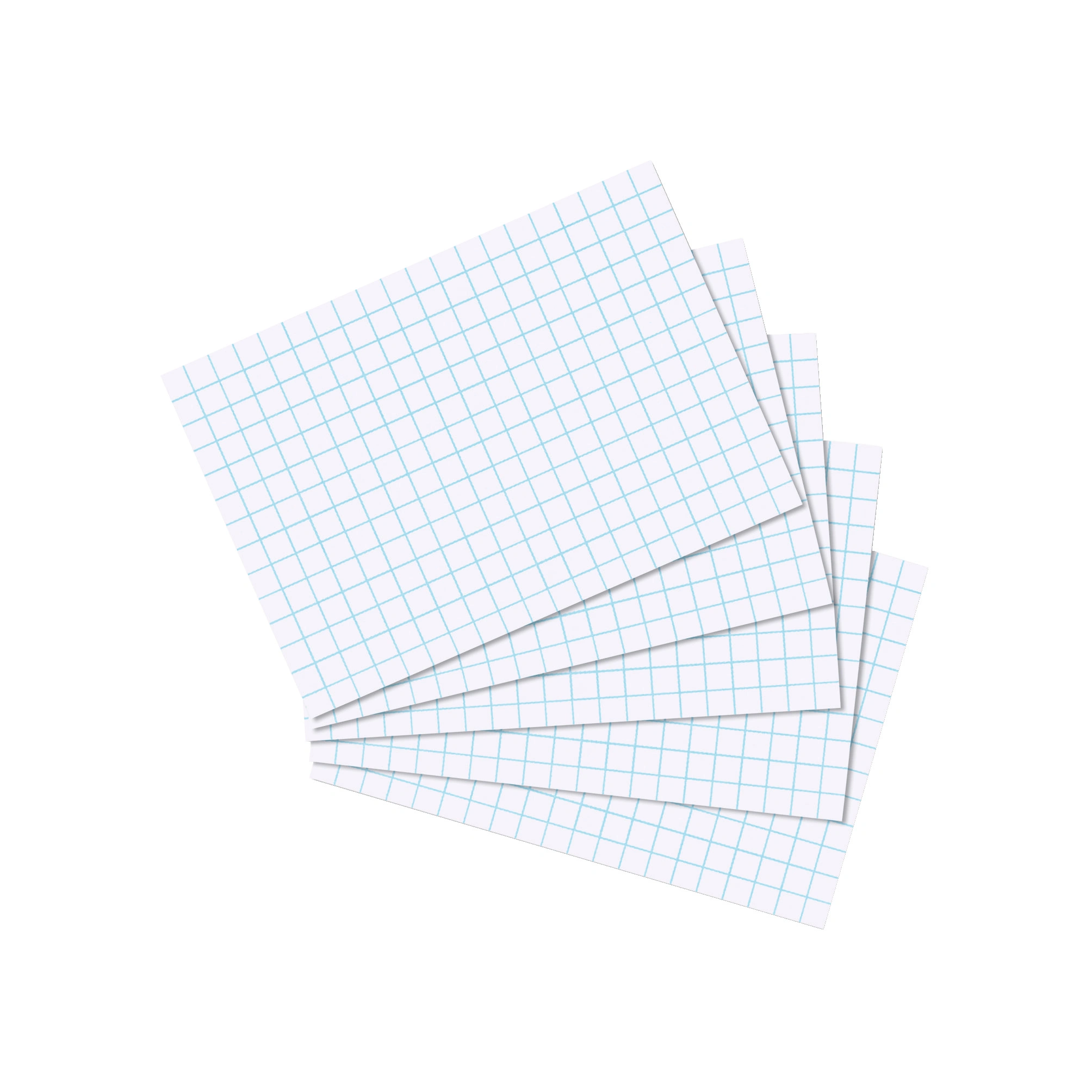 herlitz Karteikarten, DIN A7, kariert, weiß (EAN: 4008110239606)