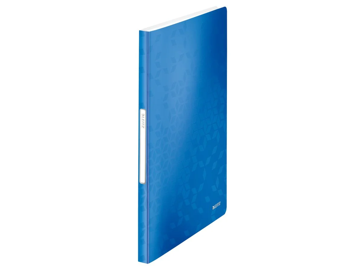 LEITZ Sichtbuch WOW, A4, PP, mit 40 Hüllen, blau (EAN: 4002432106141)