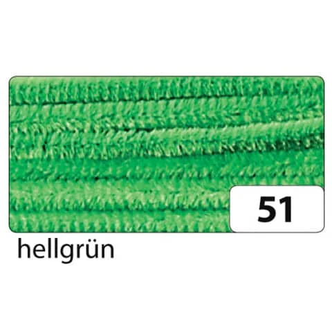 folia Chenilledraht (Pfeifenputzer), hellgrün (EAN: 4001868780512)
