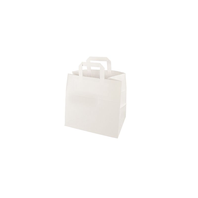 PAPSTAR Papier-Tragetasche, 260 x 170 x 250 mm, weiß (EAN: 4002911864487)