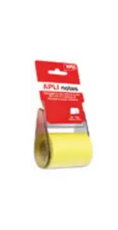 APLI Haftnotizen auf der Rolle, 10 m x 60 mm, gelb (EAN: 8410782115953)