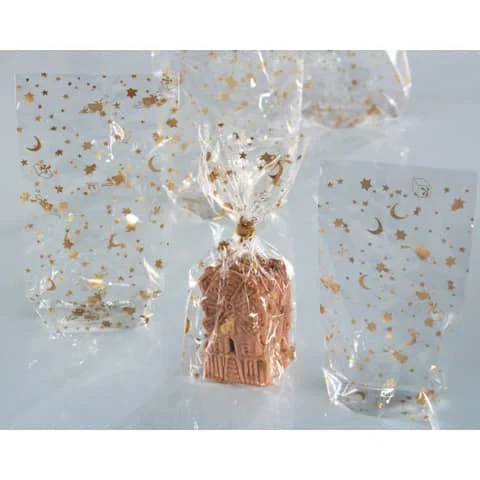 folia Weihnachts-Zellglasbeutel, Maße: (B)180 x (H)300 mm, transparent (EAN: 4001868002935)