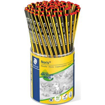 STAEDTLER Bleistift Noris, Härtegrad: HB, 72er Köcher (EAN: 4007817184110)