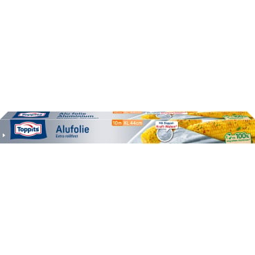 TOPPITS Alufolie, Breite: 440 mm, Länge: 10 m (EAN: 4008871200938)
