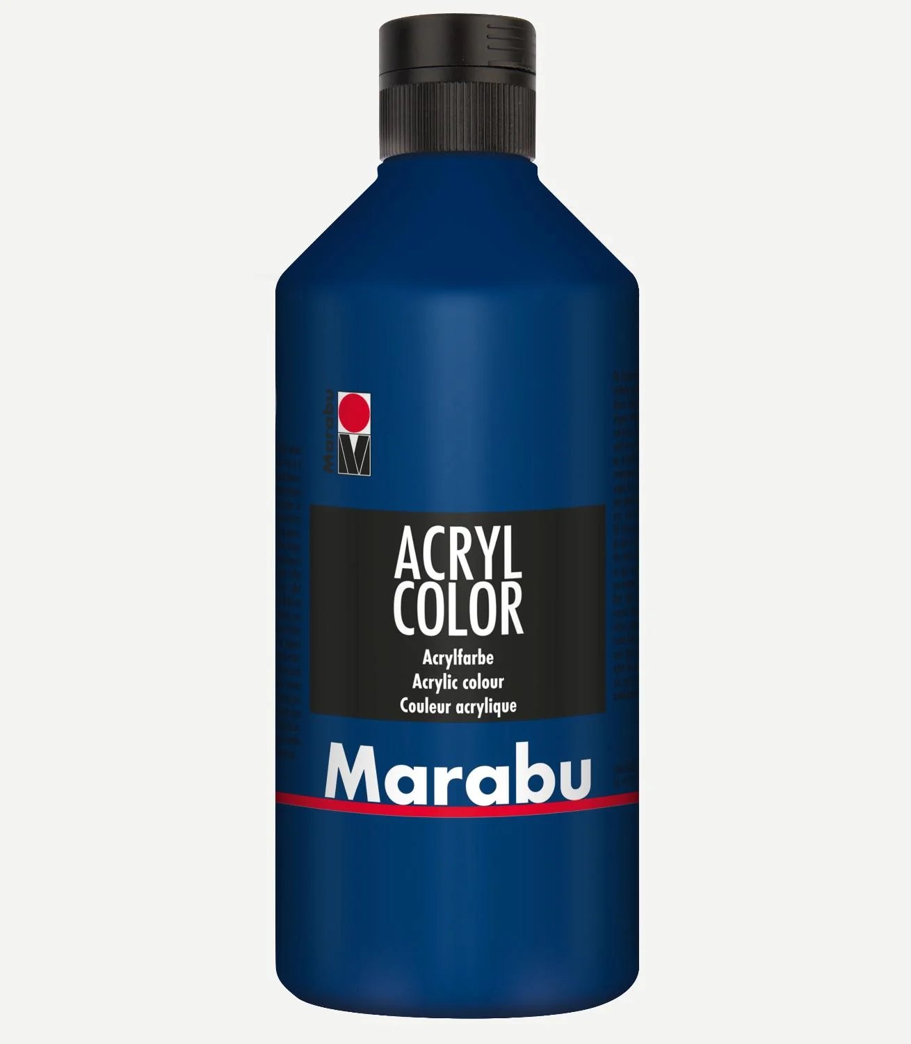 Marabu Acrylfarbe Acryl Color, 500 ml, dunkelblau 053 (EAN: 4007751529510)