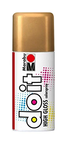 Marabu Sprühfarbe do it HIGH GLOSS, hochglanz-gold (EAN: 4007751632807)